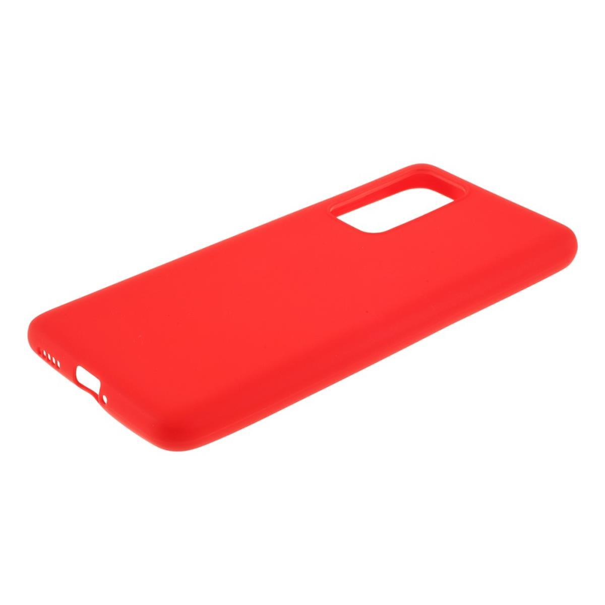 COVERKINGZ Handycase Backcover, Rot P40, Silikon, Huawei, aus
