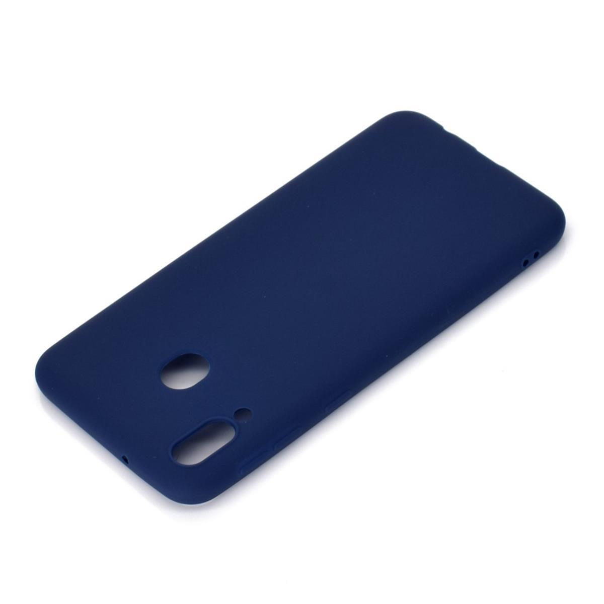 COVERKINGZ Handycase Samsung, Backcover, Galaxy Silikon, aus Blau M20