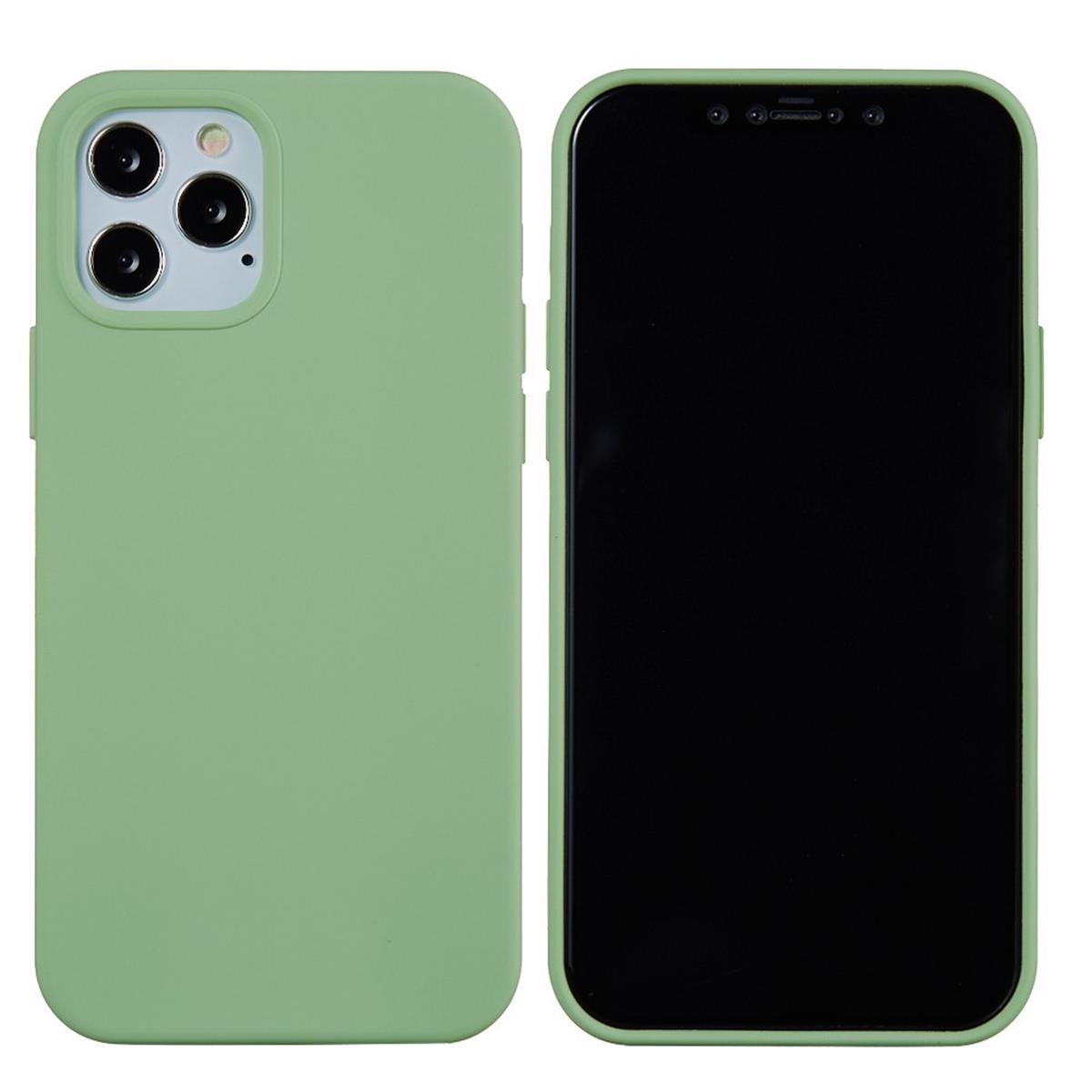 Grün Zoll], Max COVERKINGZ iPhone aus [6,7 Silikon, Pro Apple, 13 Handycase Backcover,