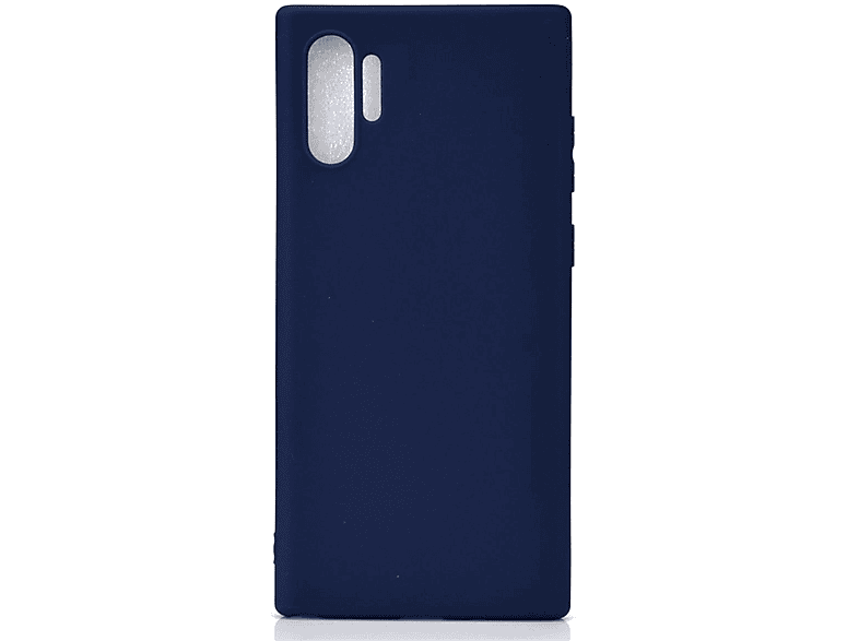 (5G), COVERKINGZ Handycase aus Samsung, Blau Backcover, Galaxy Silikon, Note10+
