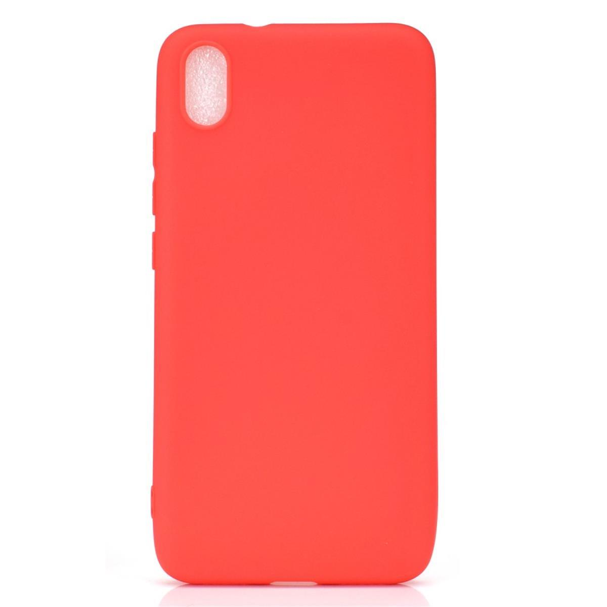 COVERKINGZ Handycase Xiaomi, Rot Redmi aus 7A, Silikon, Backcover,