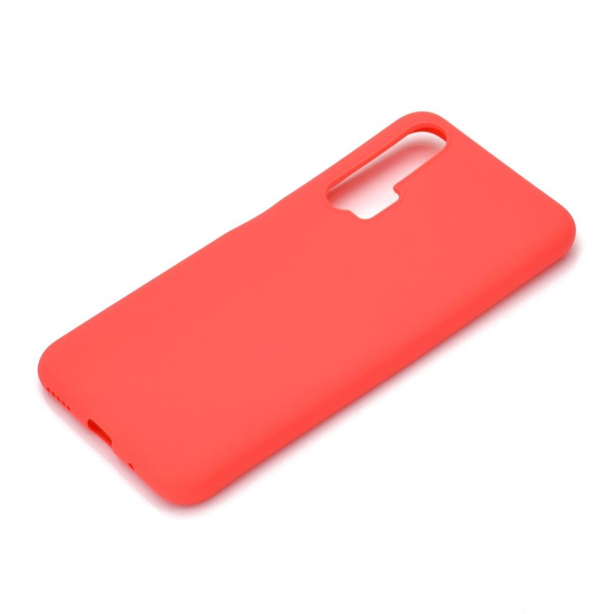 Pro, COVERKINGZ Silikon, 20 Honor, Rot Handycase Backcover, aus