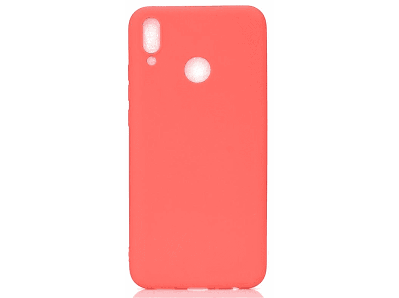 COVERKINGZ Handycase aus Silikon, Backcover, (2019), Huawei, Y9 Rot