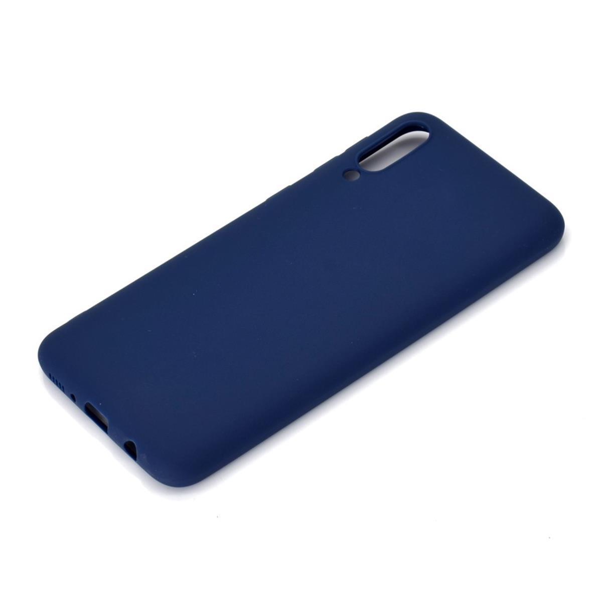 COVERKINGZ Handycase aus Silikon, Backcover, Blau Samsung, A70, Galaxy