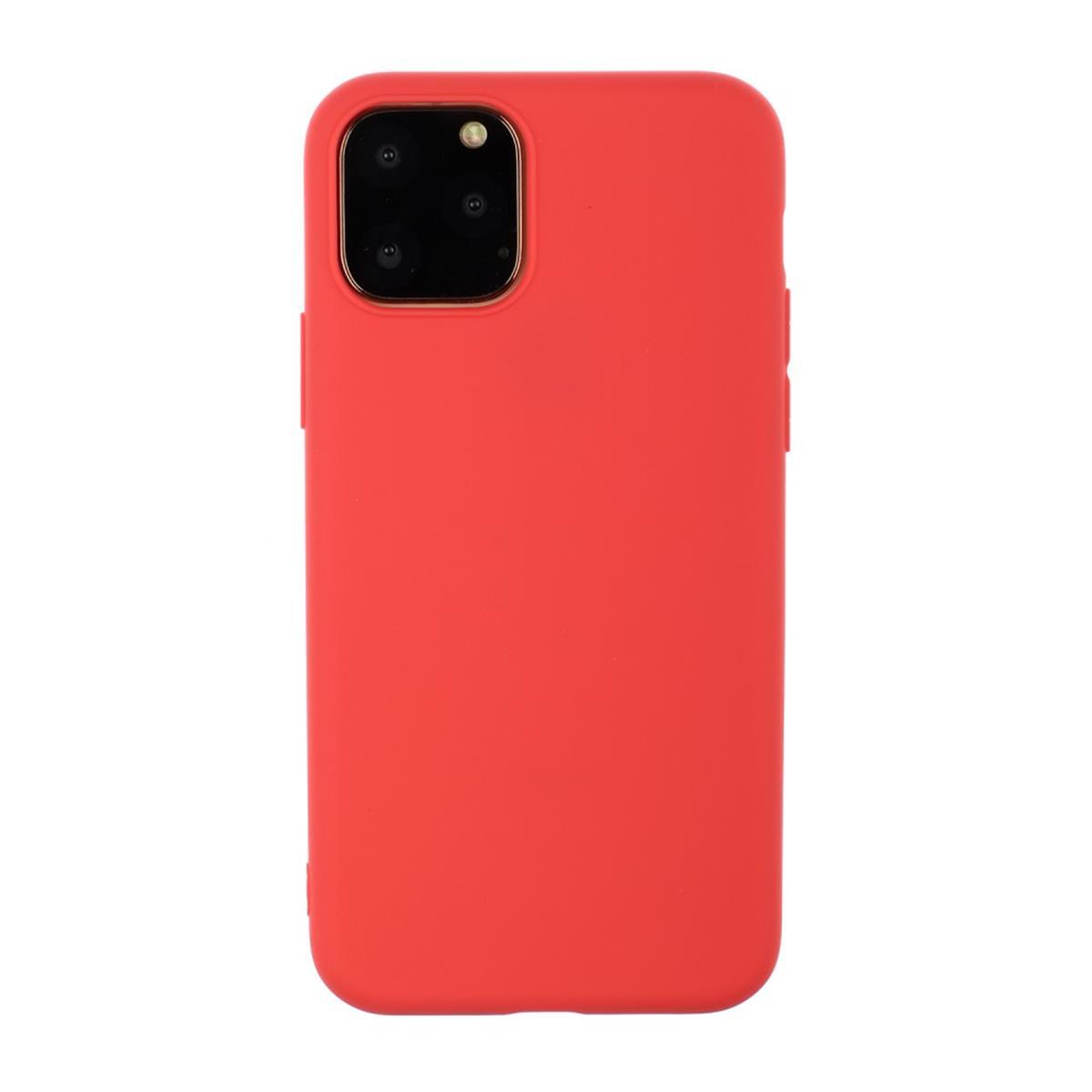 COVERKINGZ Handycase Rot 11 Pro, iPhone aus Backcover, Apple, Silikon