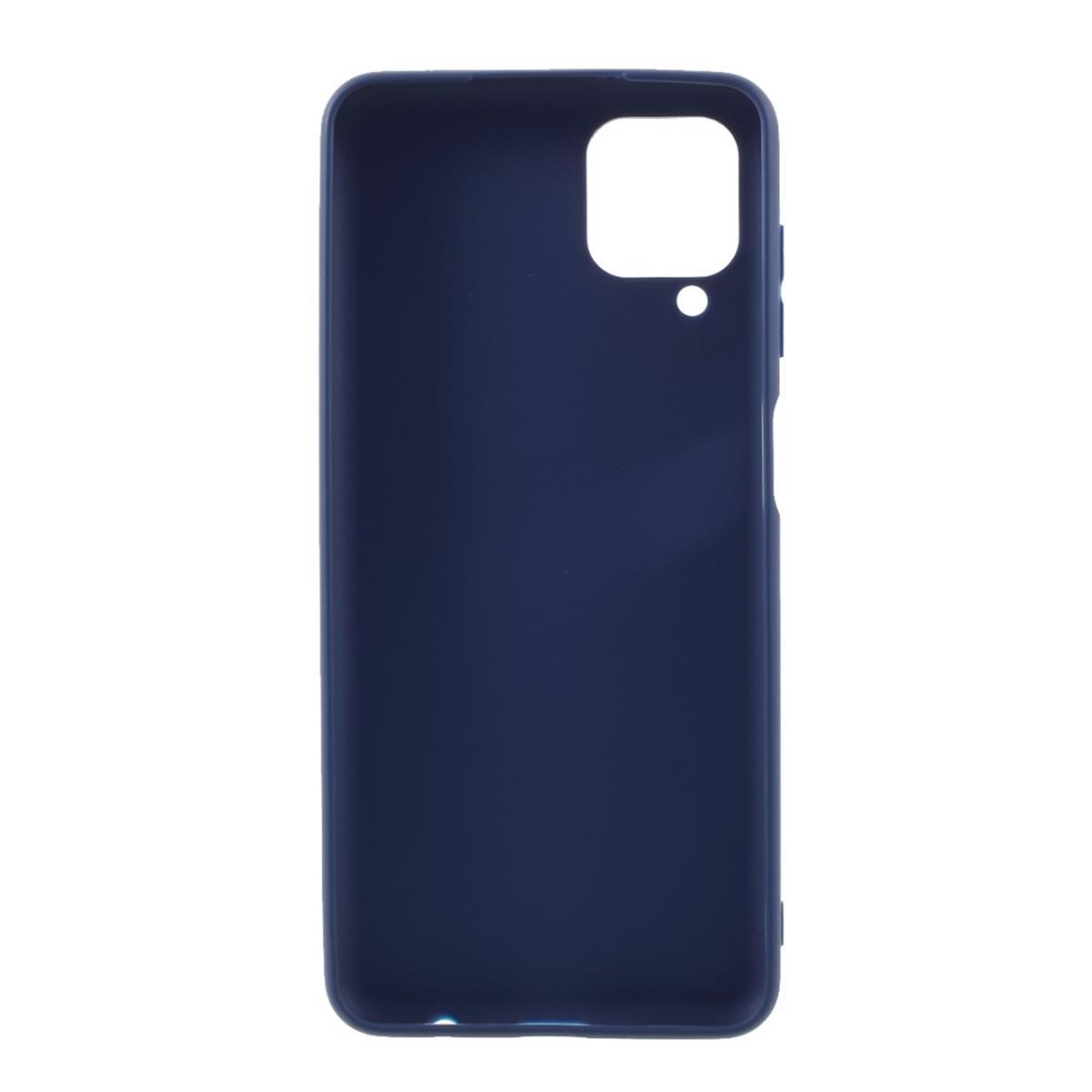 COVERKINGZ Handycase aus Silikon, Samsung, Galaxy Backcover, A12 / M12, Blau Galaxy