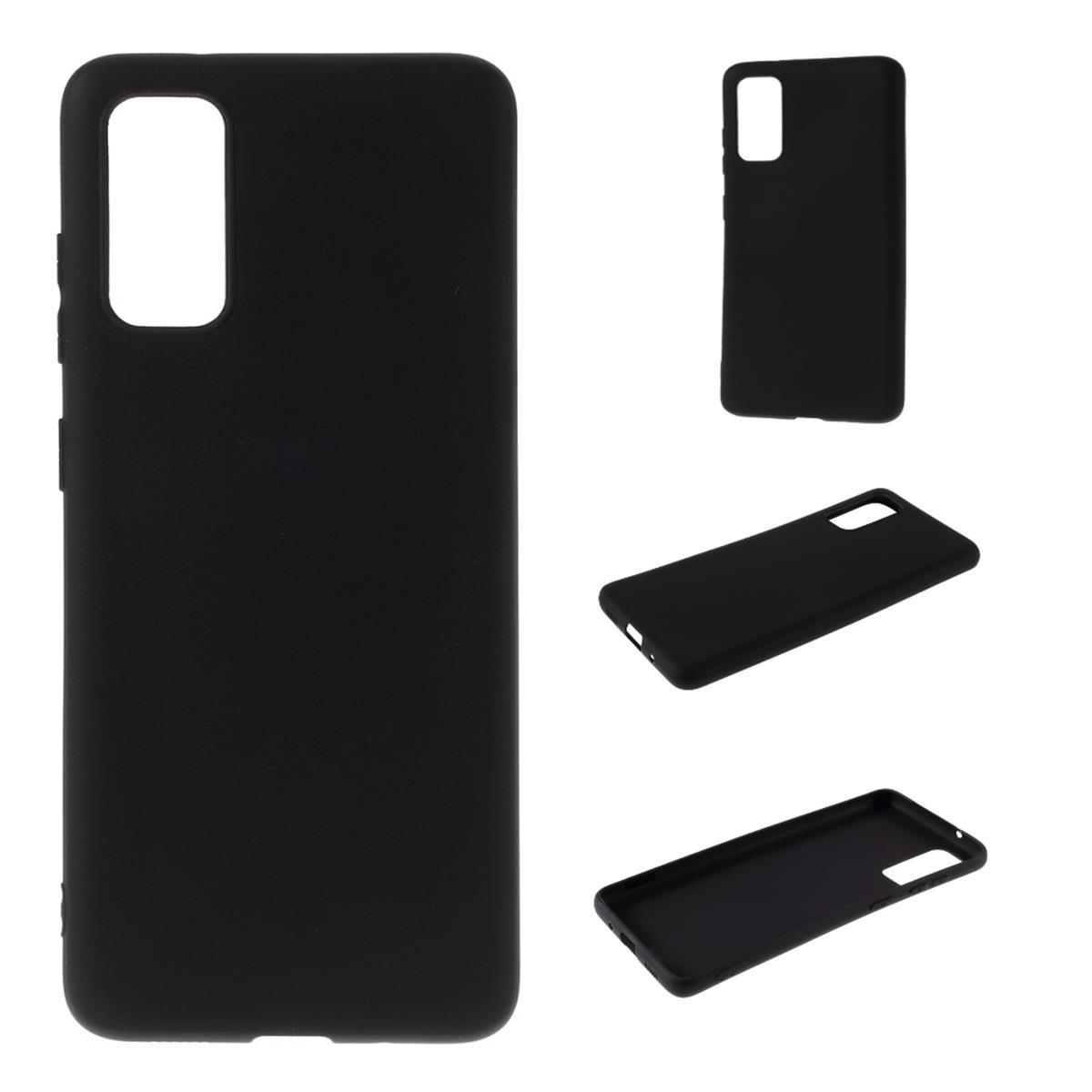 Backcover, COVERKINGZ Silikon, Schwarz aus Galaxy A41, Samsung, Handycase