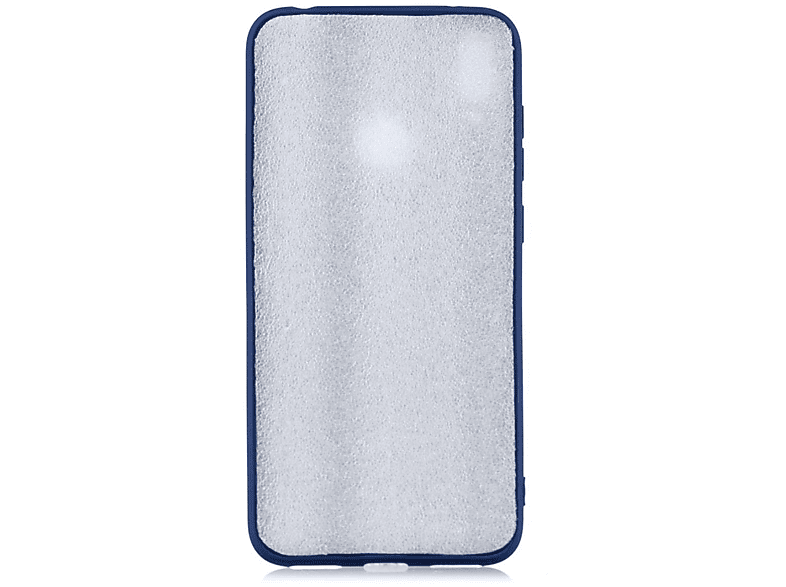 COVERKINGZ Handycase aus Silikon, Backcover, (2019), Blau Y7 Huawei