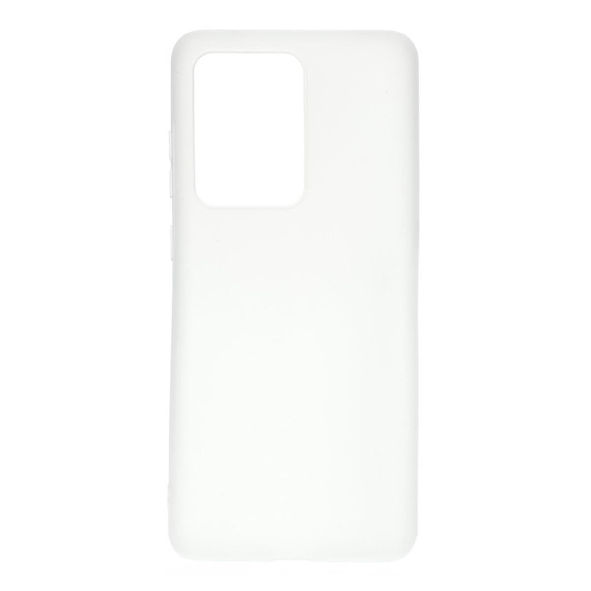 10 / Handycase aus Xiaomi, COVERKINGZ Silikon, Prime, Redmi Redmi Backcover, 10 Weiß