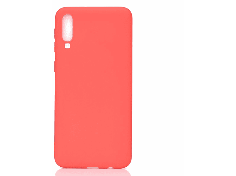 Galaxy Rot Silikon, Backcover, Handycase aus A70, COVERKINGZ Samsung,