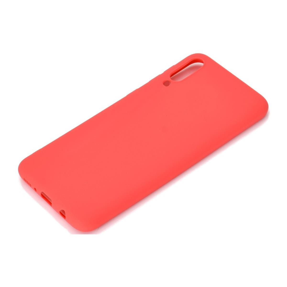 Galaxy Rot Silikon, Backcover, Handycase aus A70, COVERKINGZ Samsung,