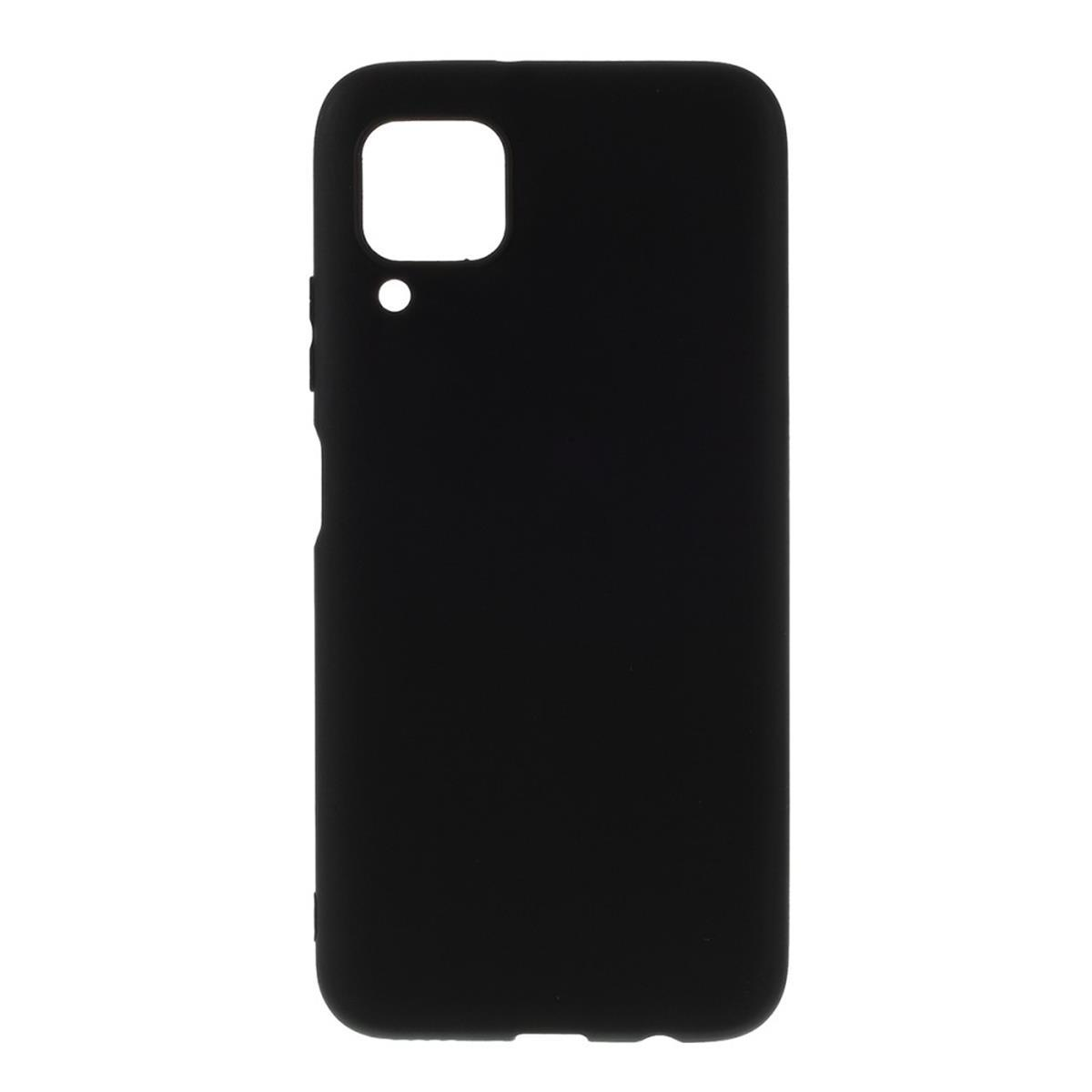 Schwarz Backcover, aus Handycase COVERKINGZ Silikon, Lite, P40 Huawei,