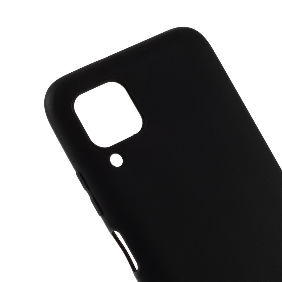 Silikon, Handycase aus Schwarz Huawei, P40 Lite, COVERKINGZ Backcover,