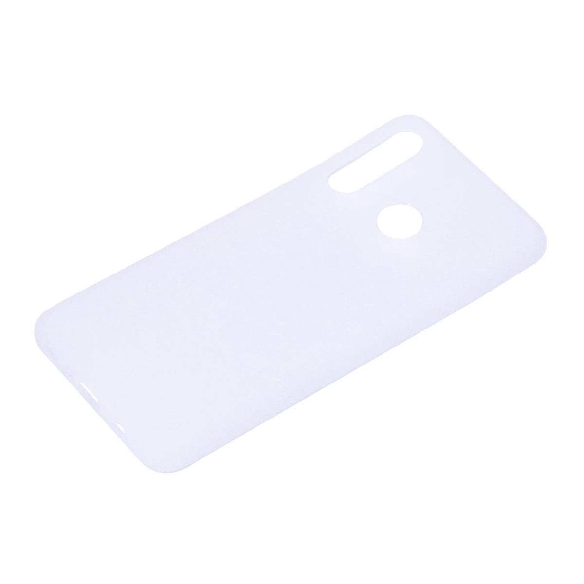 COVERKINGZ Handycase Weiß aus Lite, Backcover, Silikon, Huawei, P30