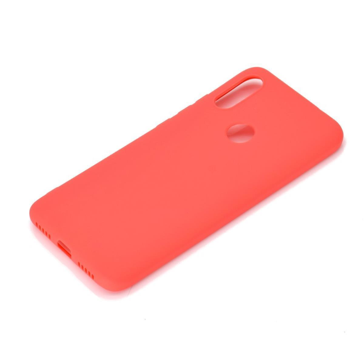 Handycase 7, COVERKINGZ Backcover, Redmi Xiaomi, Rot aus Silikon,