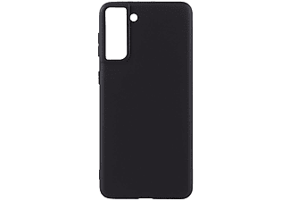 COVERKINGZ Handycase aus Silikon, Backcover, Samsung, Galaxy S21 FE, Schwarz