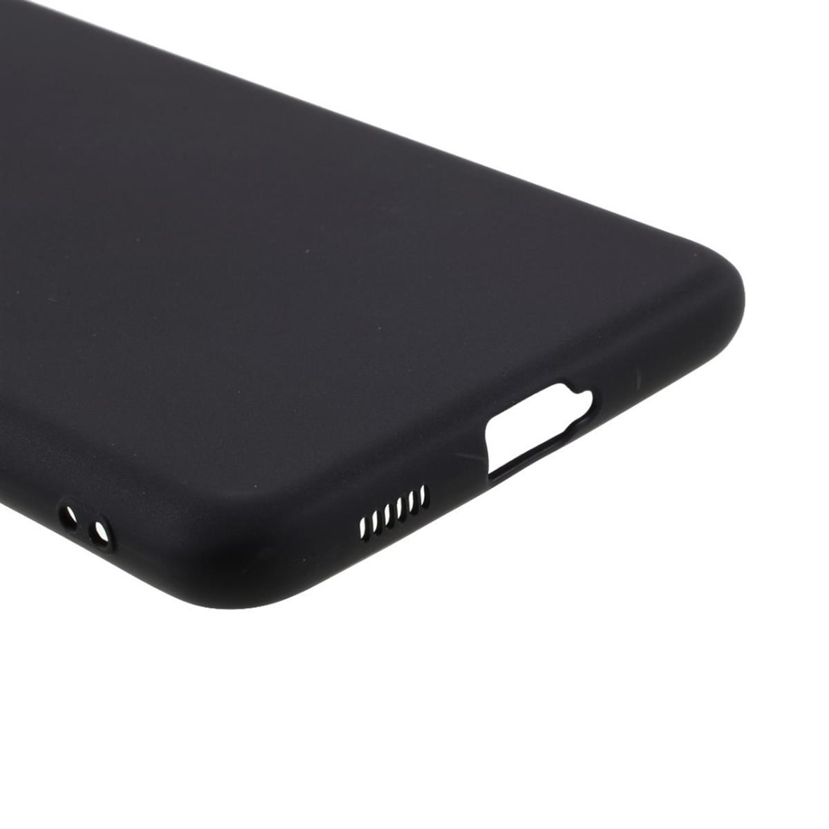 Backcover, 5G, Silikon, S21 COVERKINGZ Schwarz aus Handycase Samsung, Galaxy