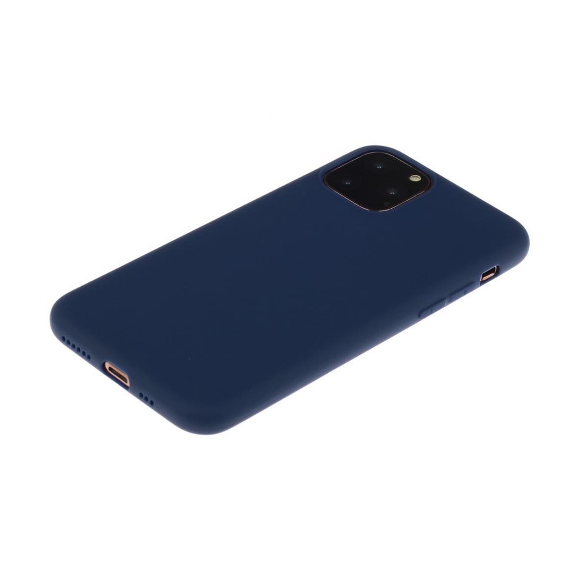11 Apple, Blau aus Backcover, COVERKINGZ iPhone Pro, Silikon, Handycase