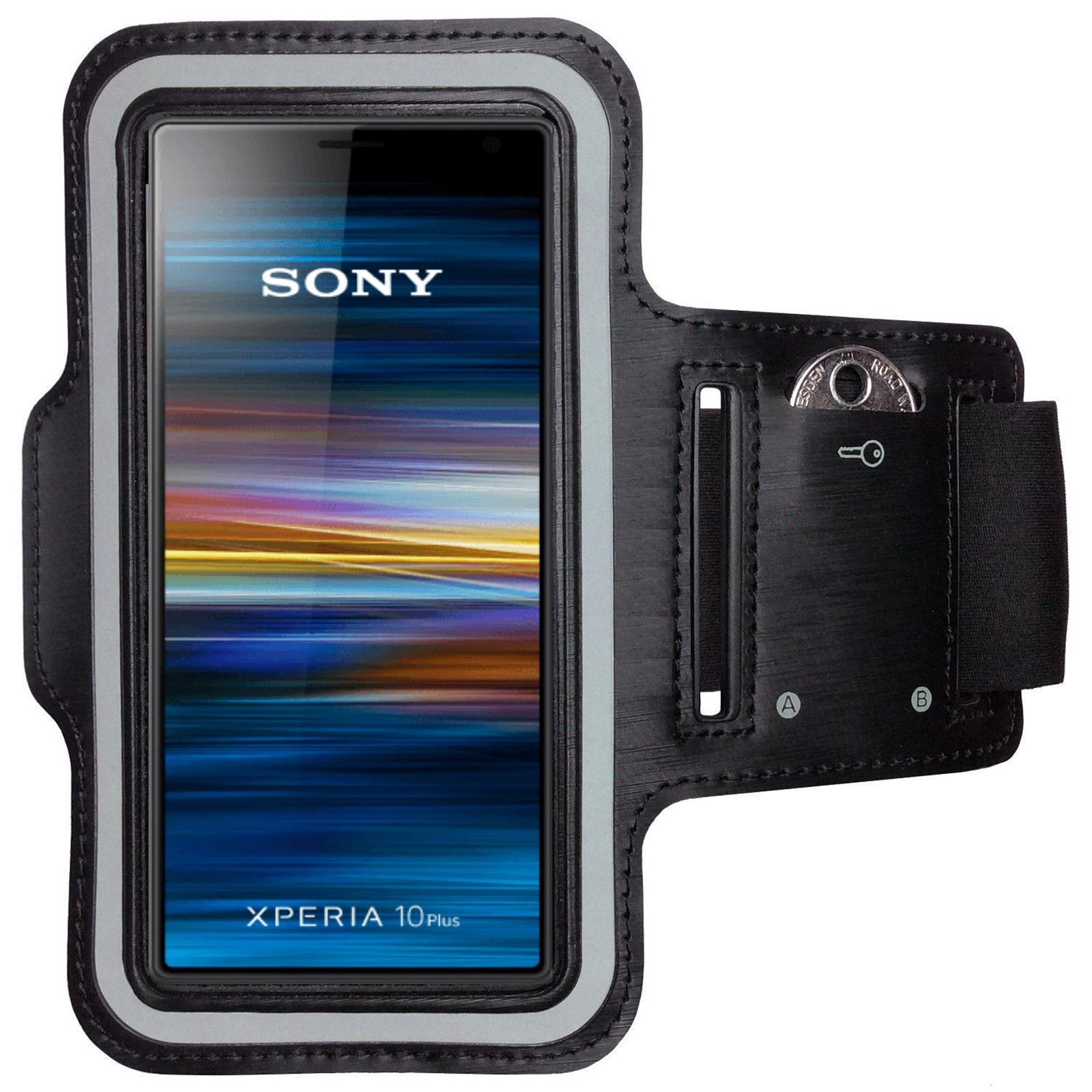 Xperia COVERKINGZ Sony, Schwarz 10 Plus, Sportarmband, Armtasche,