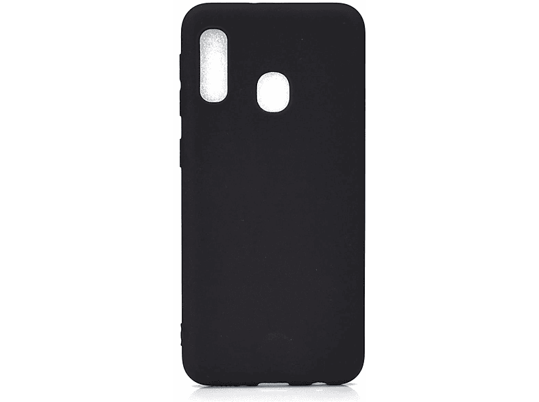 COVERKINGZ Handycase aus Silikon, Schwarz Galaxy Backcover, Samsung, A20e