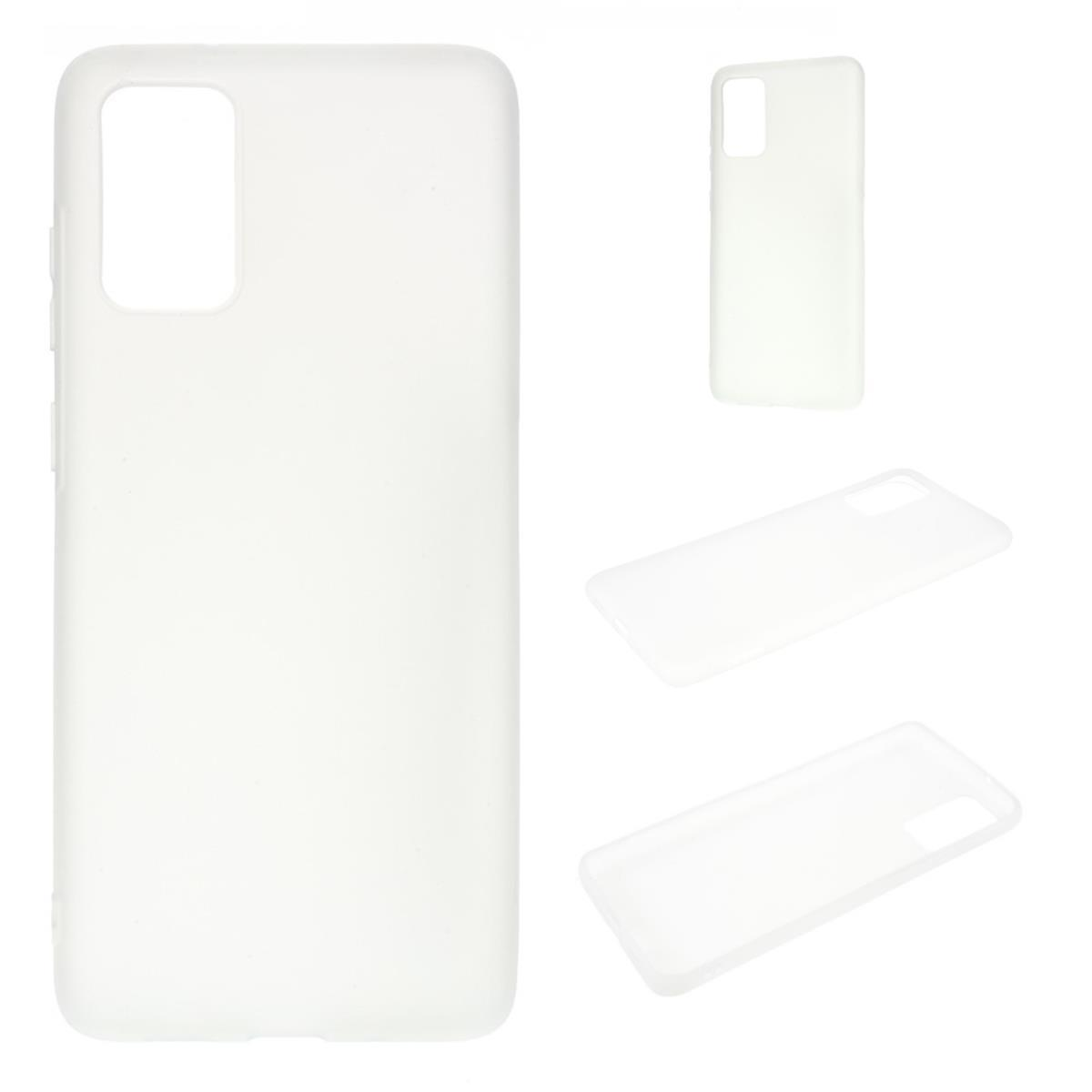 COVERKINGZ Handyhülle Case Backcover, Ultra Galaxy Samsung, S10 Weiß Lite, dünn