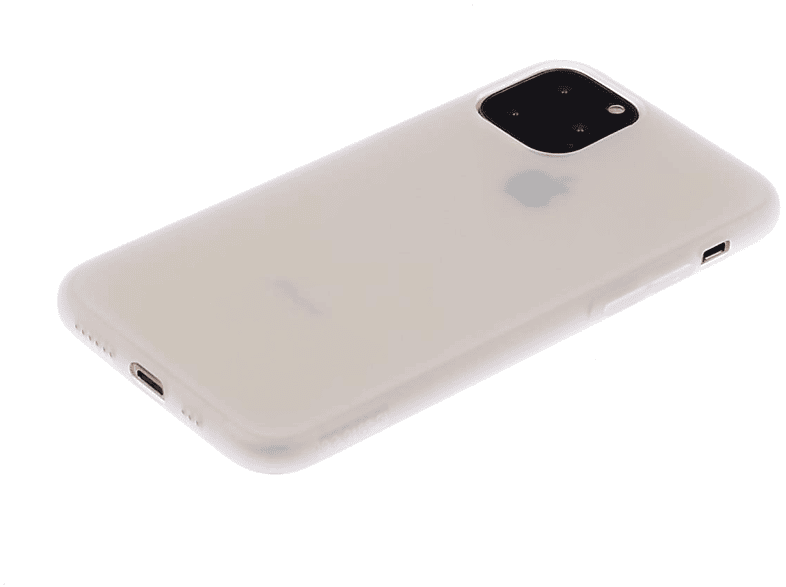 COVERKINGZ Handyhülle Case Ultra dünn, Backcover, Apple, iPhone 11 Pro, Weiß