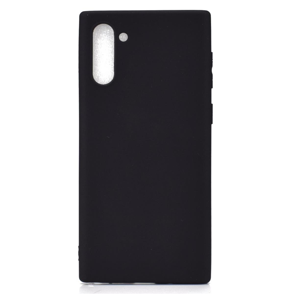 Note10, Schwarz Galaxy aus Silikon, Backcover, Samsung, Handycase COVERKINGZ