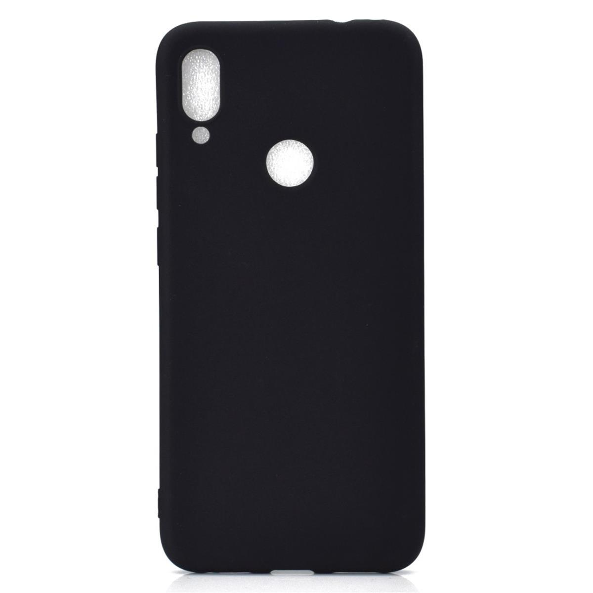 Handycase Schwarz COVERKINGZ Backcover, Xiaomi, Silikon, aus 7, Redmi Note