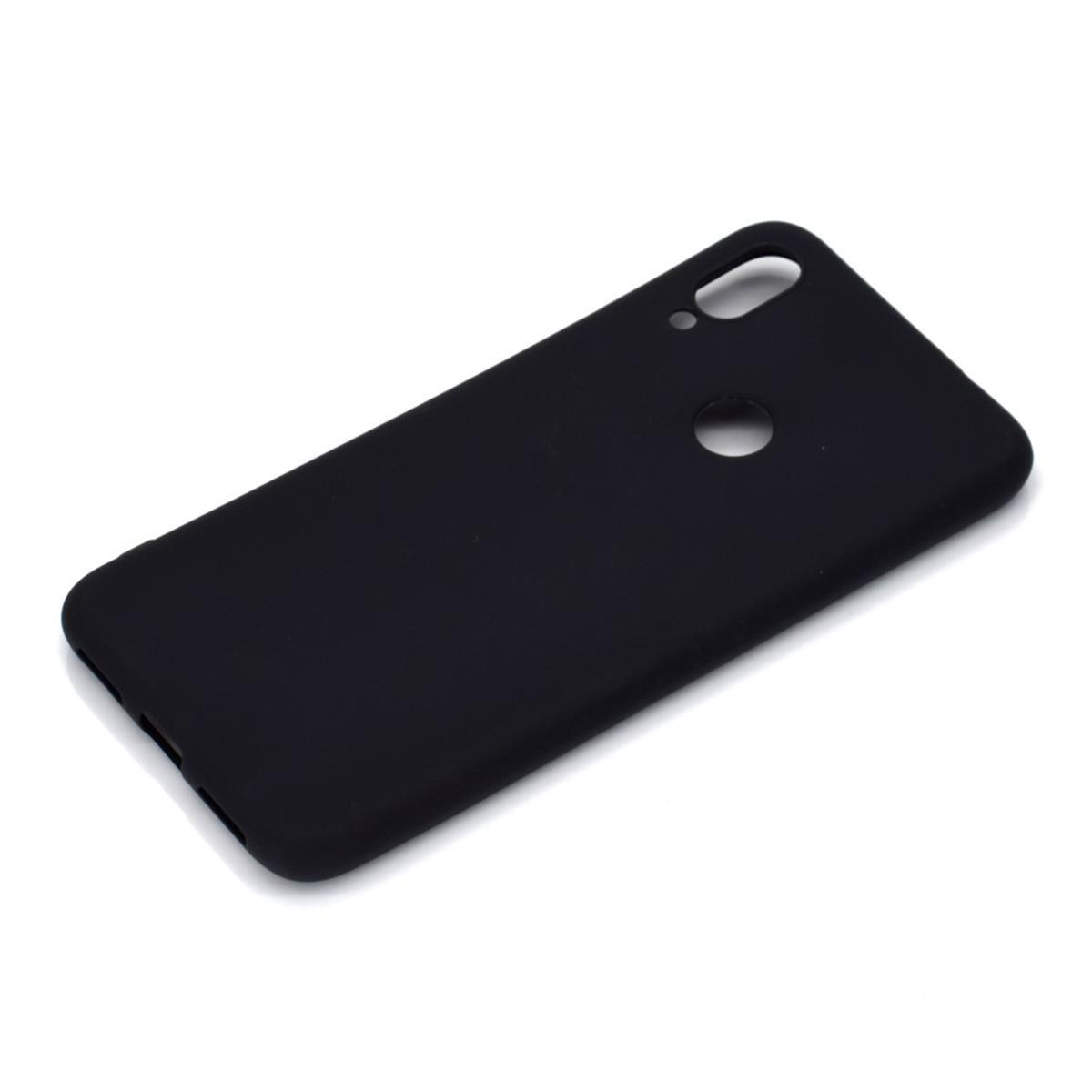 COVERKINGZ Handycase aus Silikon, Backcover, Xiaomi, 7, Redmi Note Schwarz