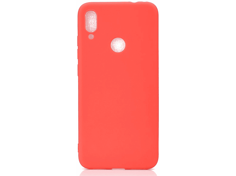 COVERKINGZ Handycase aus Silikon, Backcover, Xiaomi, Redmi Note 7, Rot