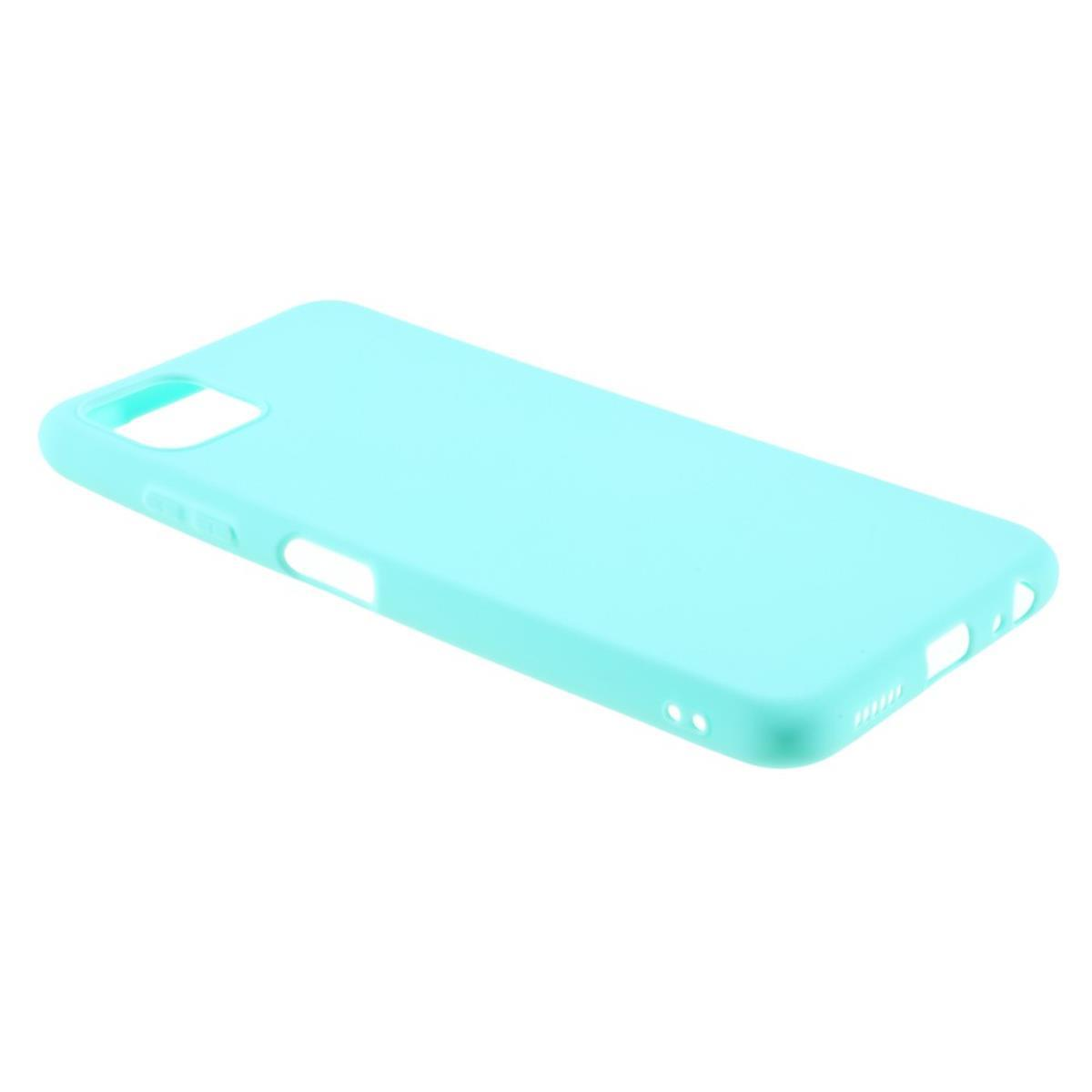 COVERKINGZ Handycase aus Silikon, Backcover, 5G, Grün A22 Galaxy Samsung