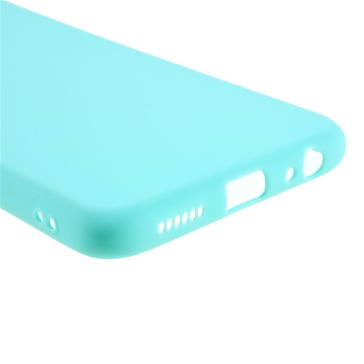 COVERKINGZ Handycase aus Silikon, Galaxy Backcover, 5G, Samsung, A22 Grün