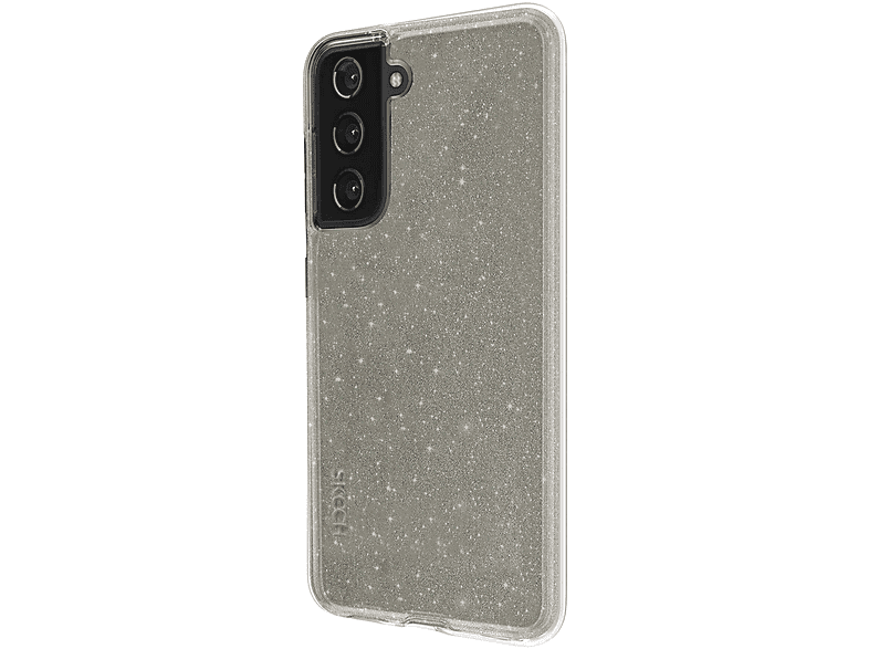 Backcover, transparent Galaxy - snow spark S22+ Samsung, SKECH 5G, Sparkle,