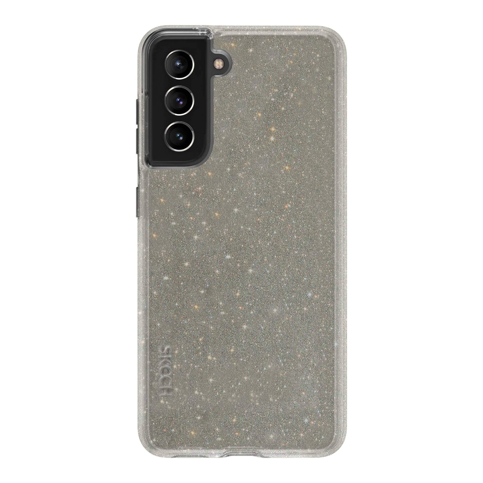 Galaxy SKECH - Sparkle, S22 transparent Backcover, 5G, spark Samsung, snow