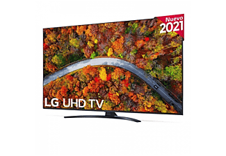 TV LED 55" 55UP81006LR - LG, UHD 4K, Procesador de Imagen 4k Quad Core, Smart TV, Azul Ceniza