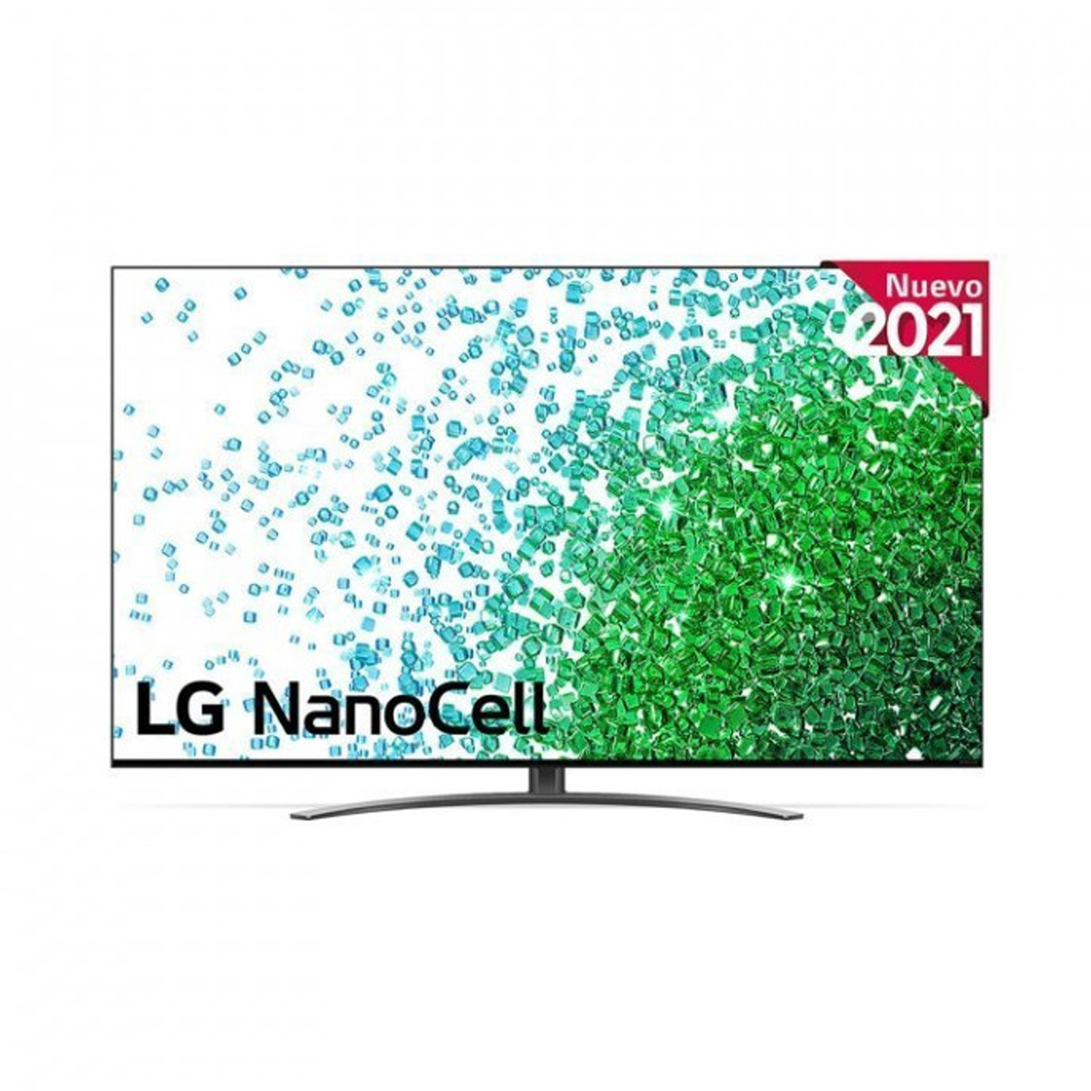 TV LED 55" - 55NANO816PA LG, UHD 4K, Procesador de Imagen 4k Quad Core, DVB-T2 (H.265)Sí, Ébano