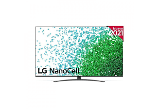 TV LED 55"  - 55NANO816PA LG, UHD 4K, Procesador de Imagen 4k Quad Core, DVB-T2 (H.265)Sí, Ébano