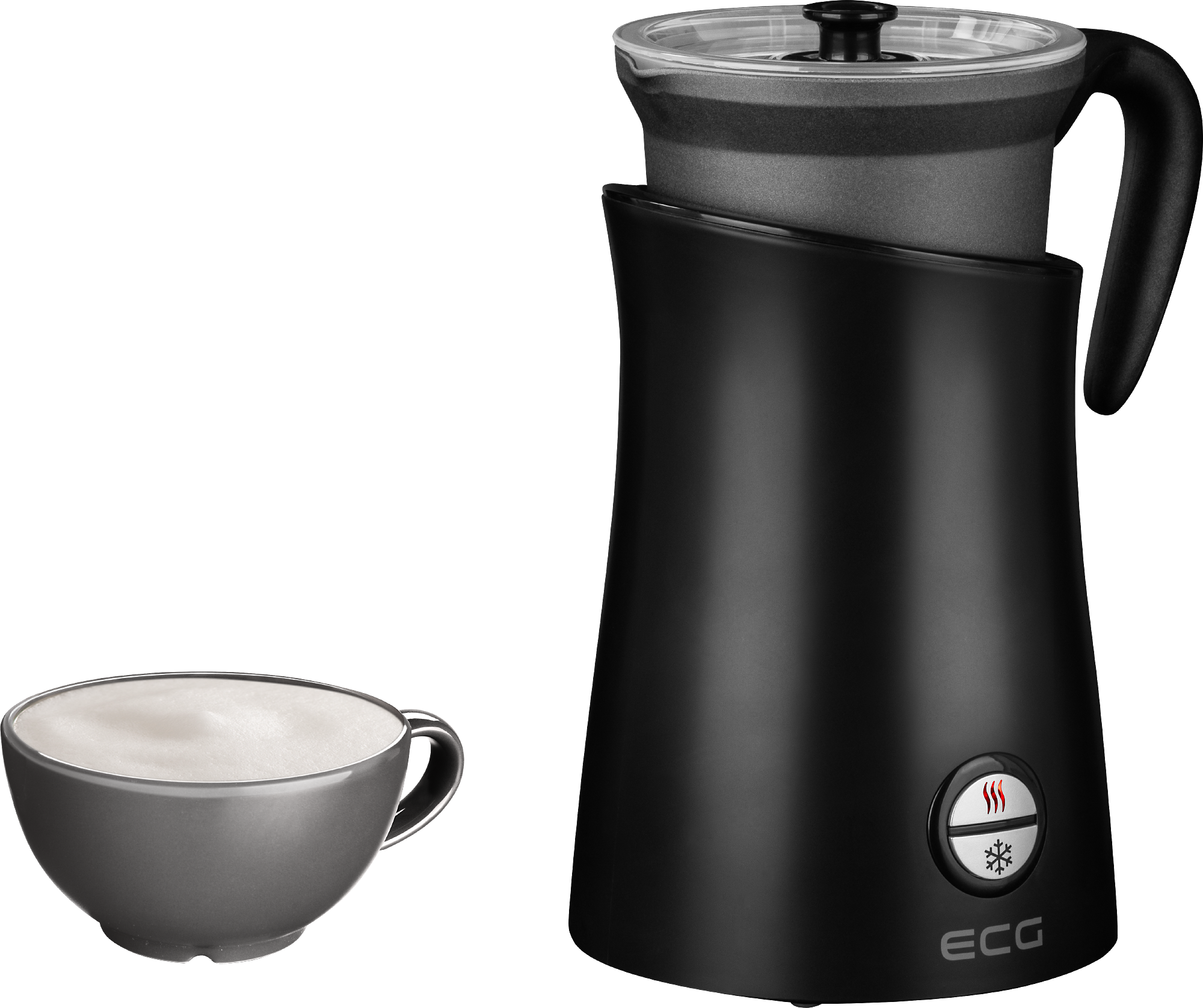 ECG NM 2255 | | Milchschaum Warmmilch | | Milchaufschäumer Frother, Black, Cappuccino Milk Watt | 550 | | Latte Frappé