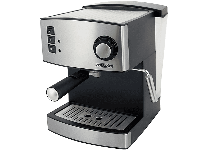 Silber MESKO Espressomaschine MS-4403