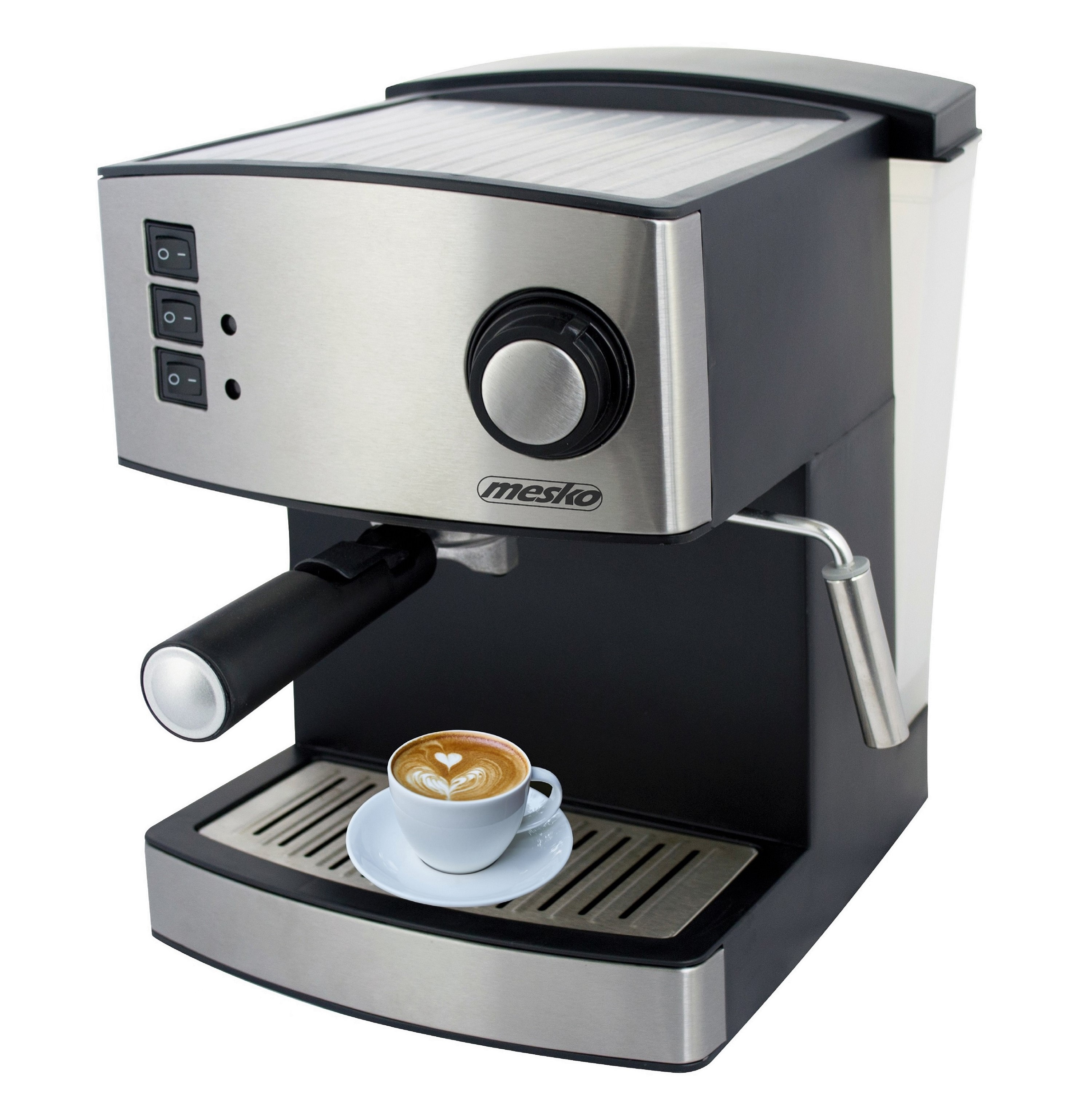 MESKO MS-4403 Espressomaschine Silber
