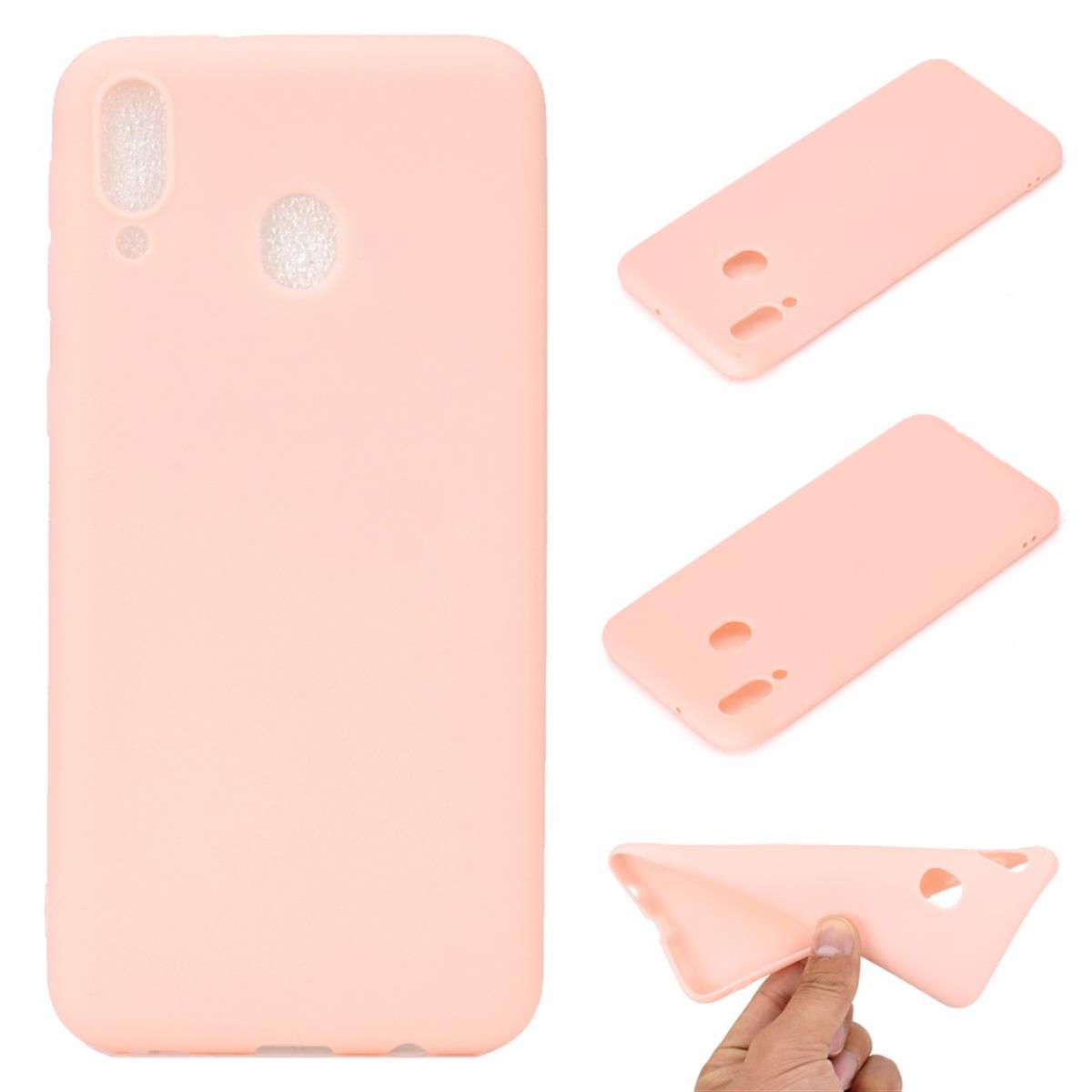 Galaxy Handycase Silikon, Rosa Backcover, COVERKINGZ Samsung, aus M20,