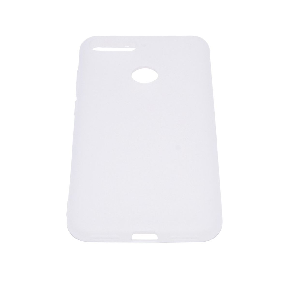 COVERKINGZ Handycase aus Silikon, 7C, Y7 Backcover, (2018) Weiß Honor Huawei, 
