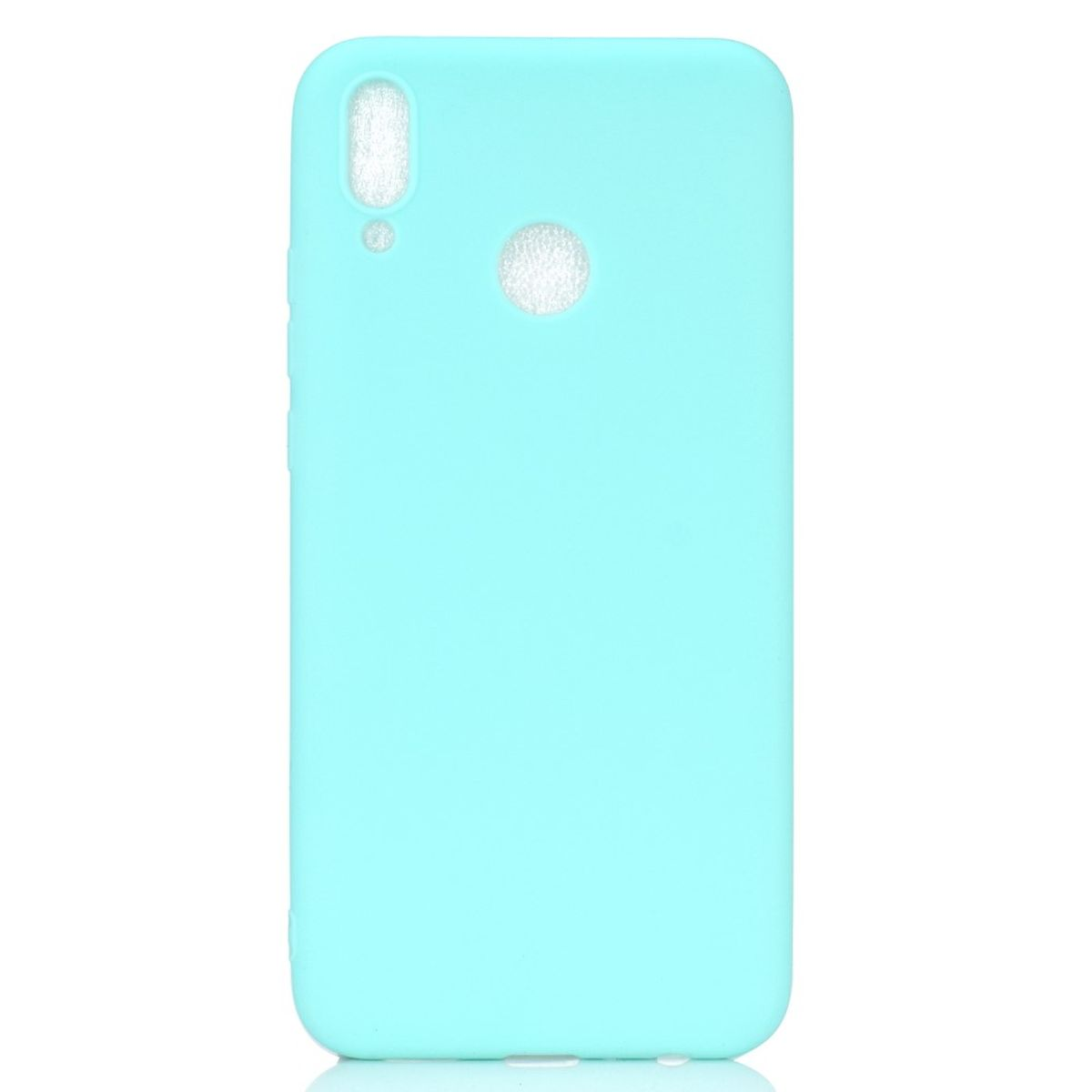 aus Huawei, COVERKINGZ Smart Silikon, (2019), Handycase Backcover, Grün P