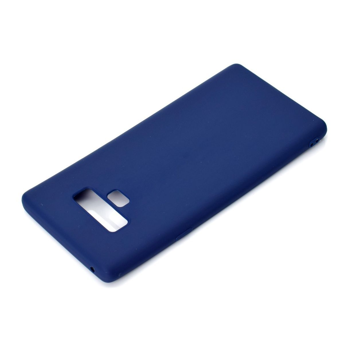 aus Note Galaxy Samsung, Handycase Blau 9, Silikon, Backcover, COVERKINGZ