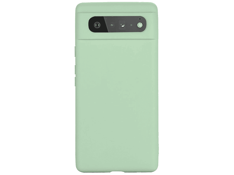 COVERKINGZ Handycase aus Grün Google, Pixel 6, Backcover, Silikon