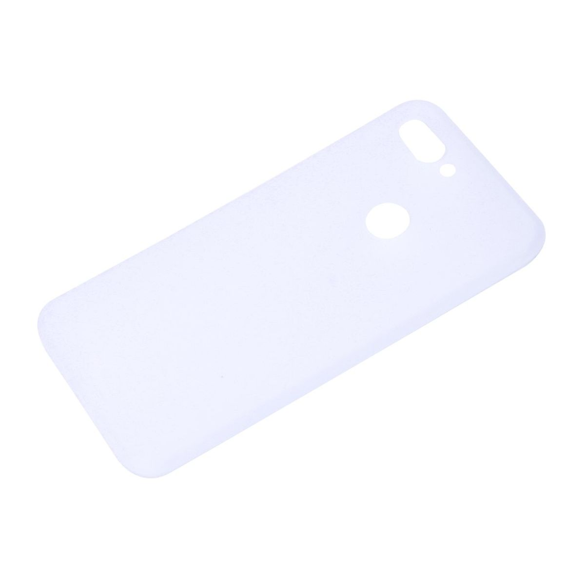 Handycase Xiaomi, aus Backcover, Silikon, Weiß Lite, Mi 8 COVERKINGZ