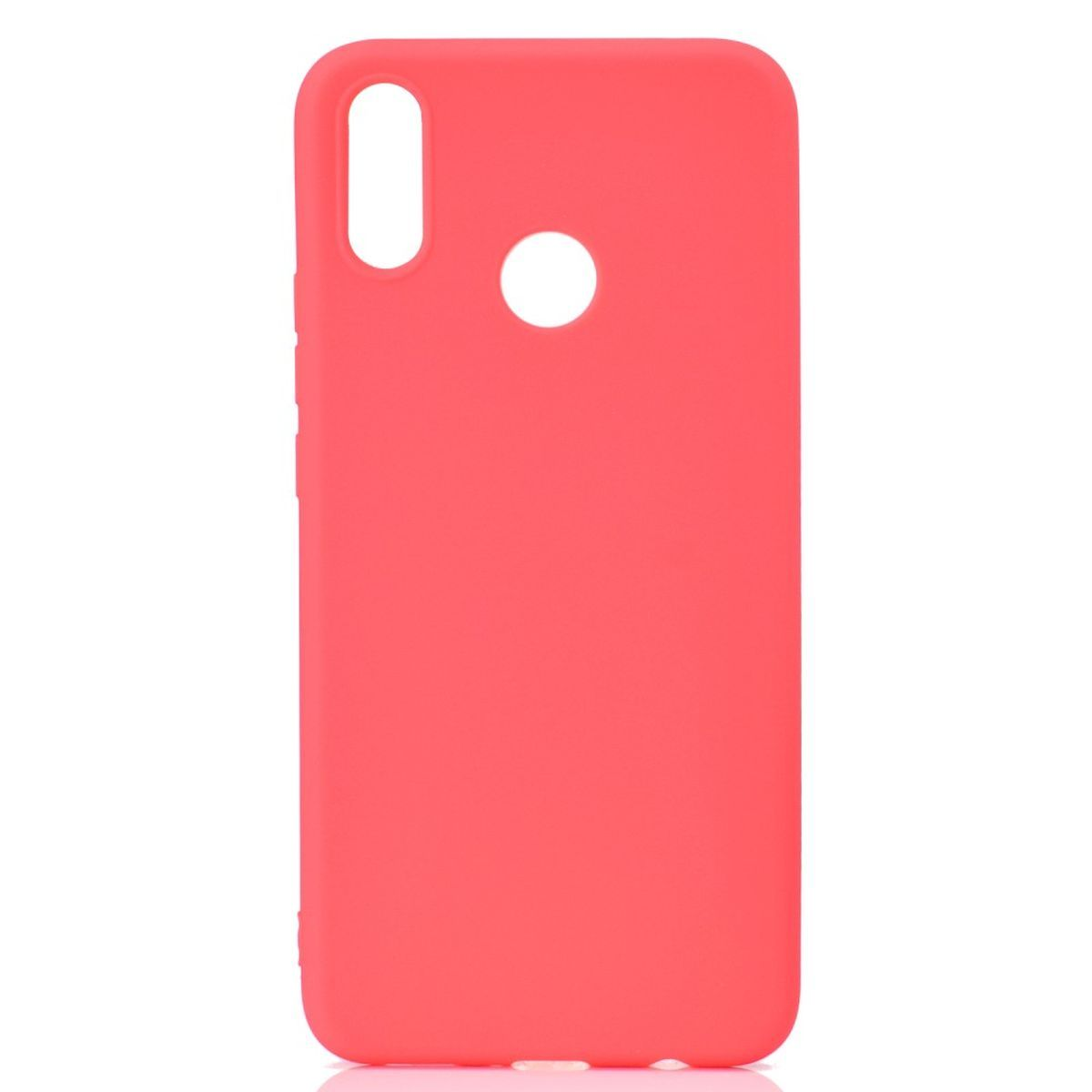 Huawei, Rot Plus, COVERKINGZ aus Handycase Smart P Backcover, Silikon,