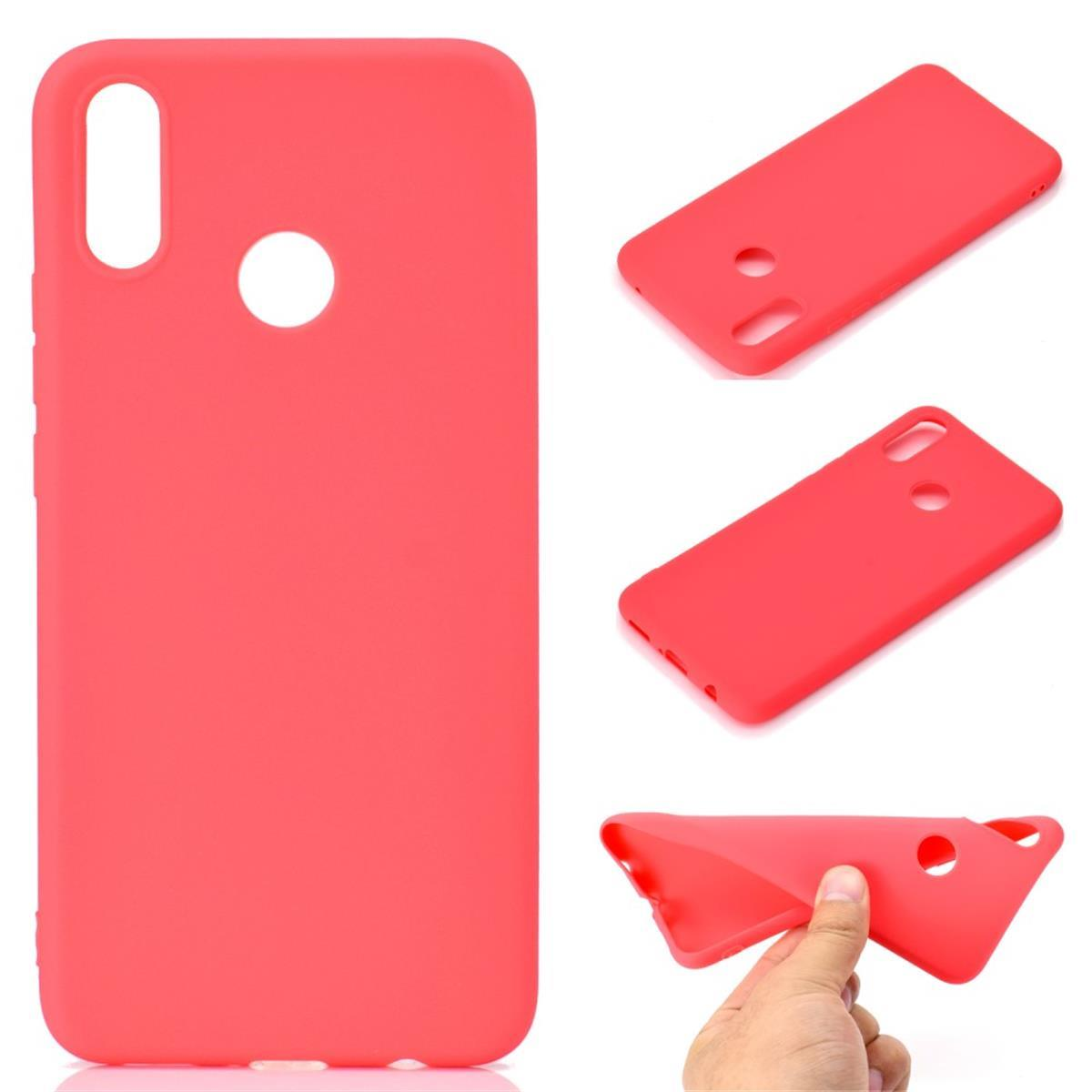 Smart aus Rot Backcover, Plus, Silikon, P Handycase COVERKINGZ Huawei,