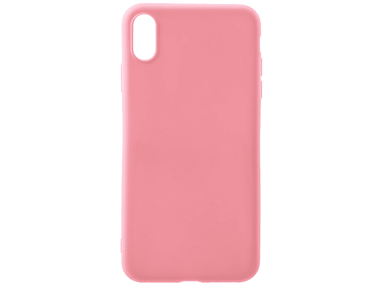 COVERKINGZ Handycase aus Silikon, Backcover, Apple, iPhone XR, Rosa