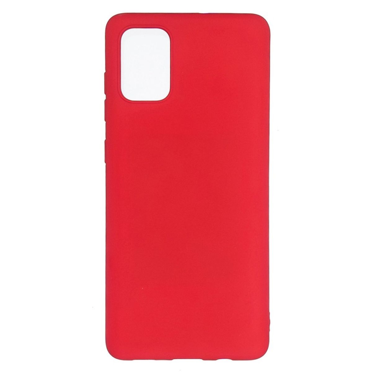 COVERKINGZ Handycase aus Silikon, Samsung, A51, Rot Galaxy Backcover